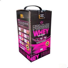 Whey Protein com Colageno Hidrolisado Femme Whey 2Kg - MBD Nutrition, 