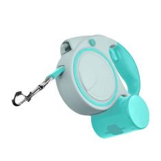 Coleira Guia Retrátil Pet Cachorros 5 Metros Até 25kg C/ Led - Importa