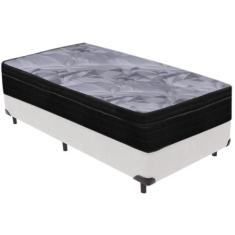 Cama Box e Colchão Airtech Pampa Molas ensacadas Solteiro Ortobom,  Br