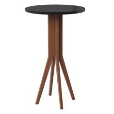 Mesa Alta Bistrô em Madeira Maciça Copacabana X - CCS Interiores