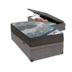 Cama Box Baú Ortobom ISOSuperpocket Solteiro D26 Ortobom