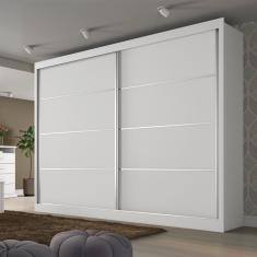 Guarda Roupa Casal 2 Portas 4 Gavetas Verona Plus em mdf Made Marcs