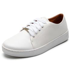 Tênis Vizzano Casual Cadarço Pelica - Branco