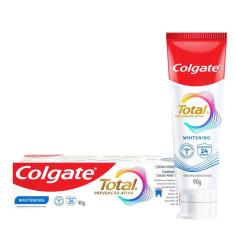 Creme Dental Colgate Total Whitening com Flúor 90g