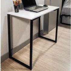Escrivaninha Mesa Escritório 90cm Industrial Slim Yescasa