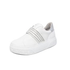 Tênis Feminino Via Marte Flatform REF: 23-1207 NAPA-METALIZADO