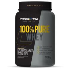 100% Pure Whey 900G Baunilha Probiotica
