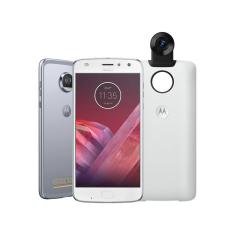 Smartphone Motorola Moto Z2 Play Xt1710 4G 64gb 4gb Ram snap camera 360 Octa Core Câm. Traseira 12 Frontal 5mp Tela de 5.5 original anatel!