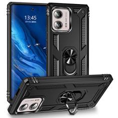 Anvzle Capa para Motorola Edge+ (2023) / Edge 40 Pro, Moto Edge Plus (2023), capa protetora de camada dupla, resistente, resistente, resistente, [nível militar], suporte para celular Moto Edge+ (2023)