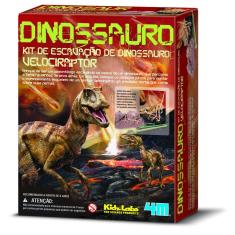 Kit De Escavação - Velociraptor - 4m - Brinquedo Educativo