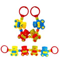 Móbile para carrinho berço bebê conforto barulho Chocalho