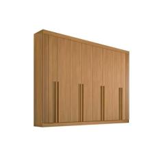 Guarda Roupa Casal 8 Portas 8 Gavetas - Daymont Ripado-Cinamomo - Móve