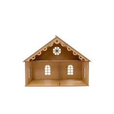 Casa De Bonecas Para Lol Polly Mod Lily Mdf Natural - Darama