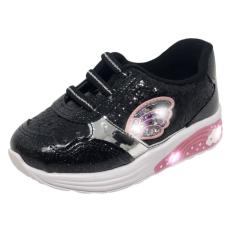 Tênis Infantil Menina Luz Conforto Brilho Casual Molekinha