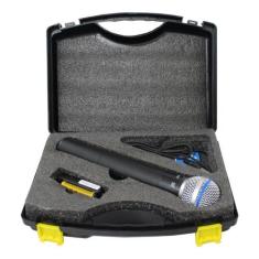 Microfone sem Fio de Mão UHF 100 canais USB X1 TSI - Tagima