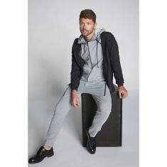 Jaqueta Moletom Lado Avesso Termocolante Cinza