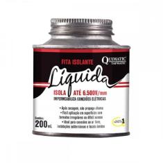 Fita Isolante Liquida 200Ml Preto  Quimatic