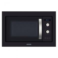 Micro-ondas De Embutir Tramontina Glass Cook Preto 25 Litros