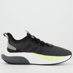 Tênis Adidas Alphabounce Cinza e Preto-Masculino