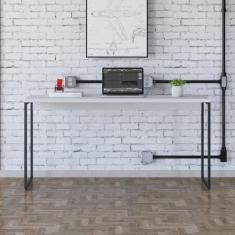 Mesa para Escritório Diretor 1,50m Dynamica - Compace Decor, Branco Ch