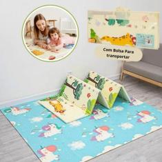 Tapete Infantil de Atividade Bebê Dupla Face Emborrachado - Pais & Fil