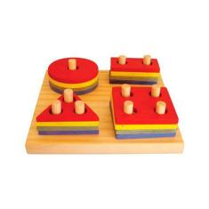 Brinquedos Educativos Pranchas de Seleção 16 Peças