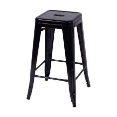 Banqueta Tolix Média - Preta