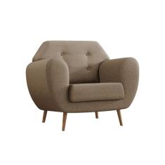 Poltrona Beegees Linho Bege