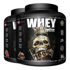 Kit 2 Whey 100% 2kg - Pro Corps-Unissex
