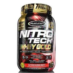 Whey Gold Nitrotech Morango 2.2Lb - Muscletech