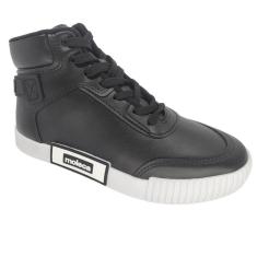 Tênis Moleca Cano Alto Botinha Cadarço Casual 5740.210-Feminino