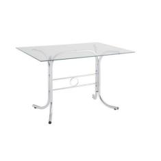 Mesa Retangular Tampo de Vidro 4166 - Unimóvel