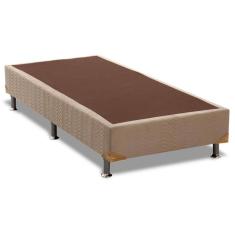 Cama Box Base Universal Solteiro Americana Suede Clean (88x188x23) - Ortobom