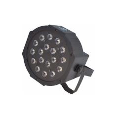 Refletor makpro LED 18 rgb 18 X 3W slim