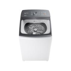 Lavadora de Roupas Brastemp 14kg Cesto Inox 12 Programas de Lavagem Branca BWJ14AB