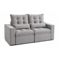 Sofá Retrátil e Reclinável 1,5m C/ 02 Módulos em Tecido Suede Montagem