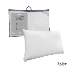 Travesseiro Duoflex Látex Natural Lavável 16cm