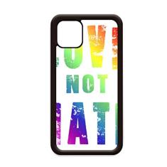 Capa LGBT com bandeira lésbica arco-íris gay para iPhone 12 Pro Max para Apple Mini Mobile Case