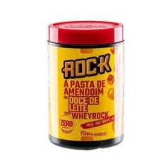 Pasta De Amendoim Whey Rock (1Kg) - Sabor Doce De Leite C/ Whey Rock
