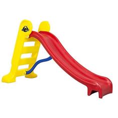 Escorregador Médio Canguri com 3 Degraus Rampa Vermelha