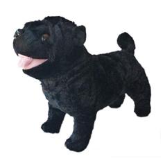 Adore 12 "Standing Rascal O Cão Pug Farting Stuffed Animal Pelúcia Toy