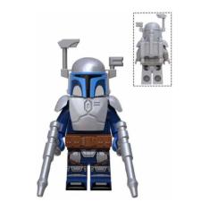 Boneco Blocos De Montar Jango Fett The Mandalorian Star Wars