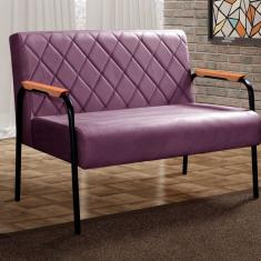 Namoradeira Cadeira Decorativa Sala, Recepção, Escritório Ludmilla Roxo