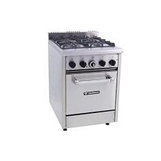 Fogão Industrial Venâncio Inox 4 Bocas com Forno Don Bidone