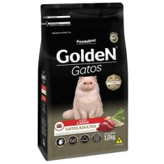 Ração Golden para Gatos Adultos Sabor Carne