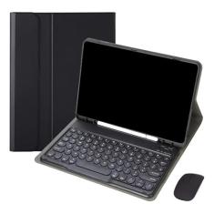 ZCCO - Capa, Teclado e Mouse para Tablet Samsung S7/S8 11polegadas - T870/T875/X700/X706 - Bluetooth - Preto