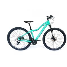 Bicicleta Aro 29 Absolute 21v Câmbio Importado Verde Água