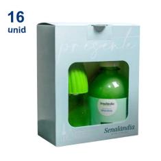 16 Kit Presente Embalado Festividades Ano Firma: 1 Sabonete 250ml + 1 