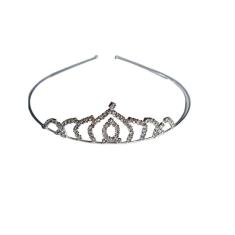 Kit 5 Coroas Tiaras Strass Infantil Menina Princesa Fantasia