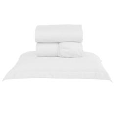 Jogo de Lençol Solteiro 3 Peças Percal 300 Fios Charme com Aba America